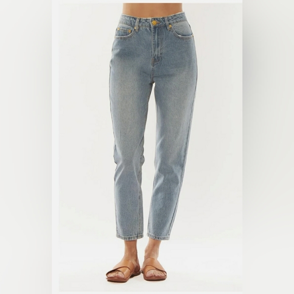 Amuse Society Blue Stella WVN Jeans Size 28 - Picture 1 of 9